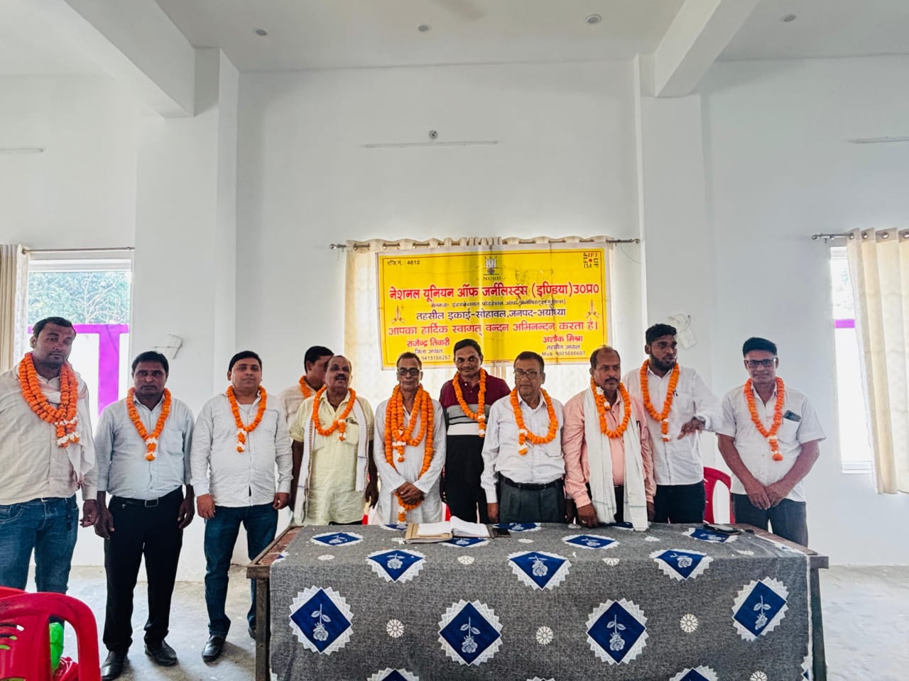 पूर्व राज्यसभा सांसद विनय कटियार का बीकापुर विधायक ने किया जोरदार स्वागत 
