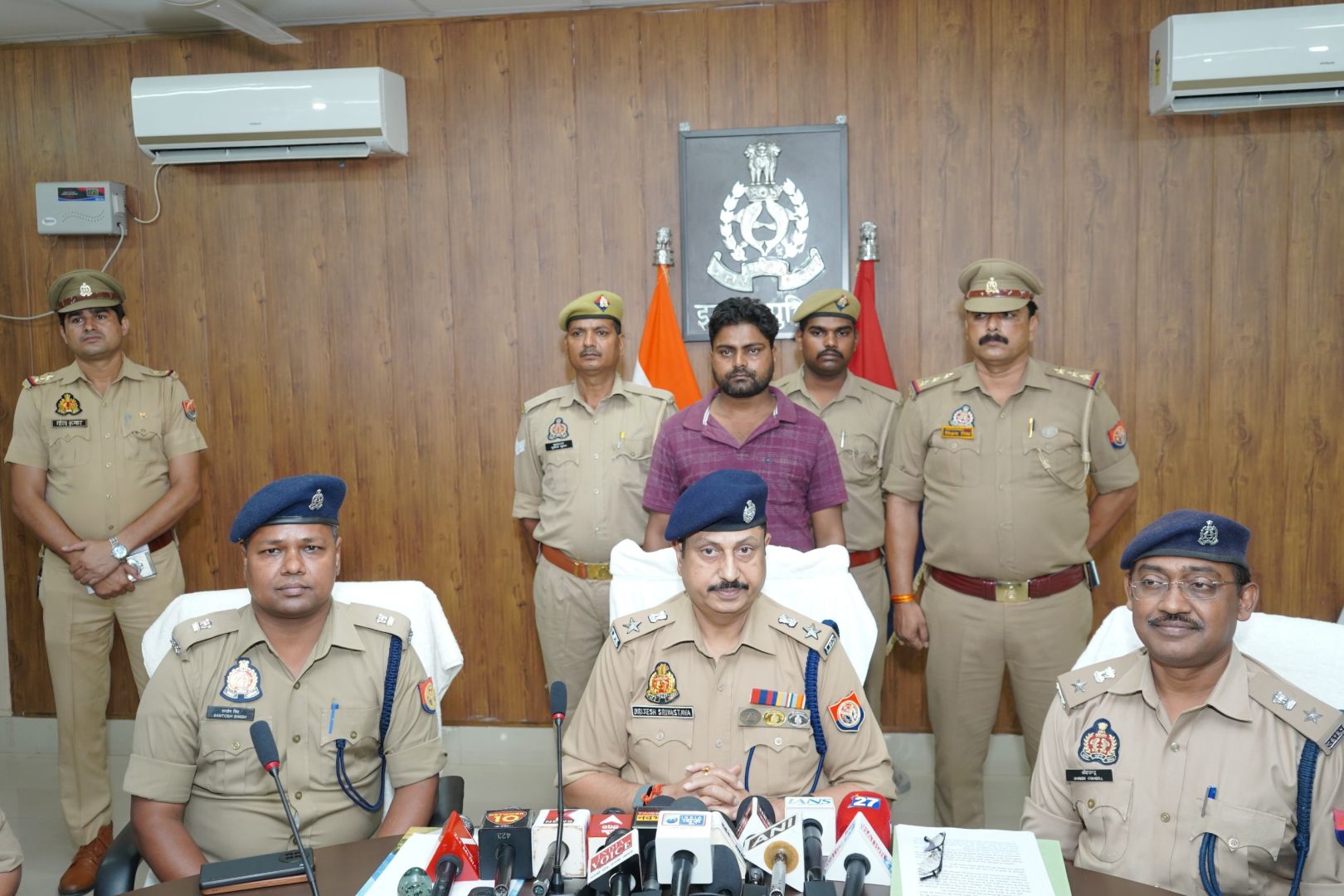 इटावा के भरथना डबल मर्डर का पुलिस ने किया खुलासा, मुख्य आरोपी गिरफ्तार