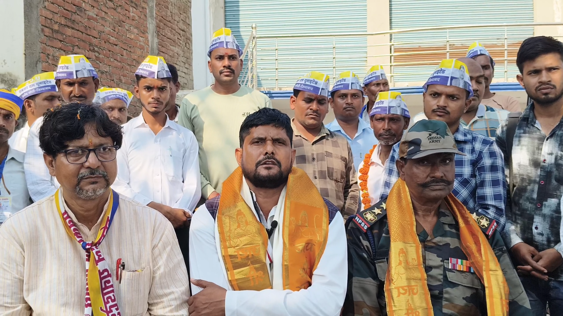 रुदौली पहुंची सबका दल यूनाइटेड की प्रदेशव्यापी हिस्सेदारी रथ यात्रा, प्रमोद लोधी ने रखे विचार